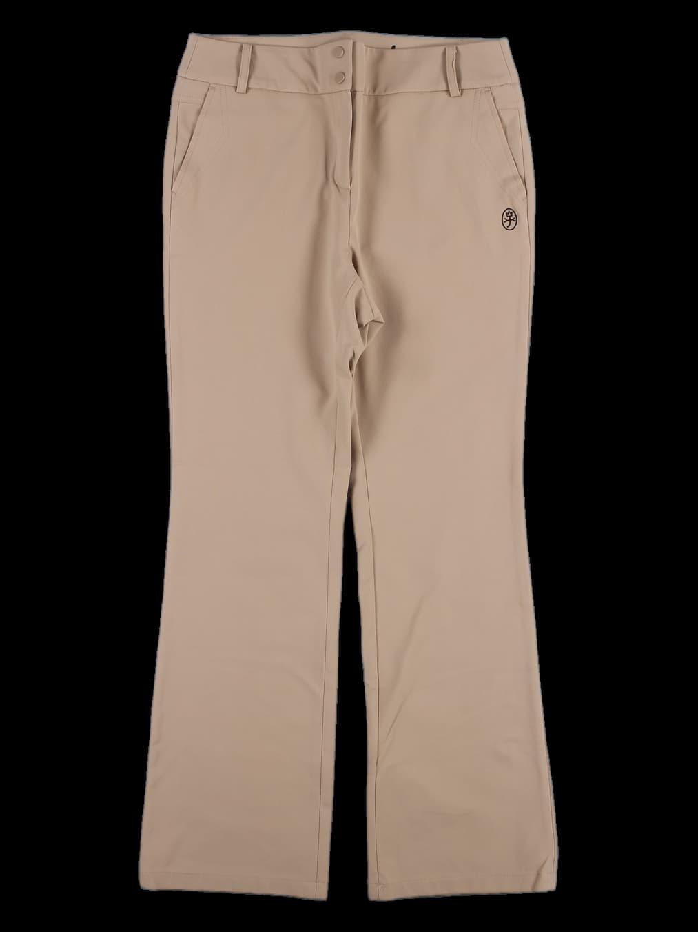 로고 자수 베이직 팬츠