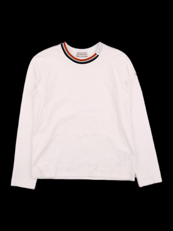 넥 포인트 베이직 긴팔티