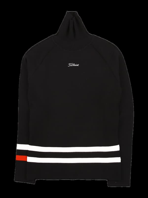 목 폴라 긴팔 티셔츠