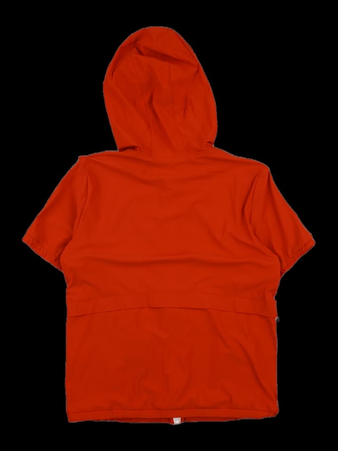 후드 집업 반팔 점퍼