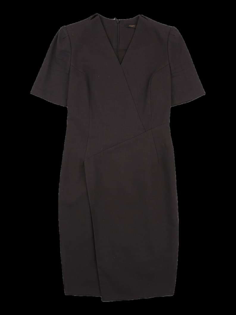 슬릿 절개 펜슬 원피스