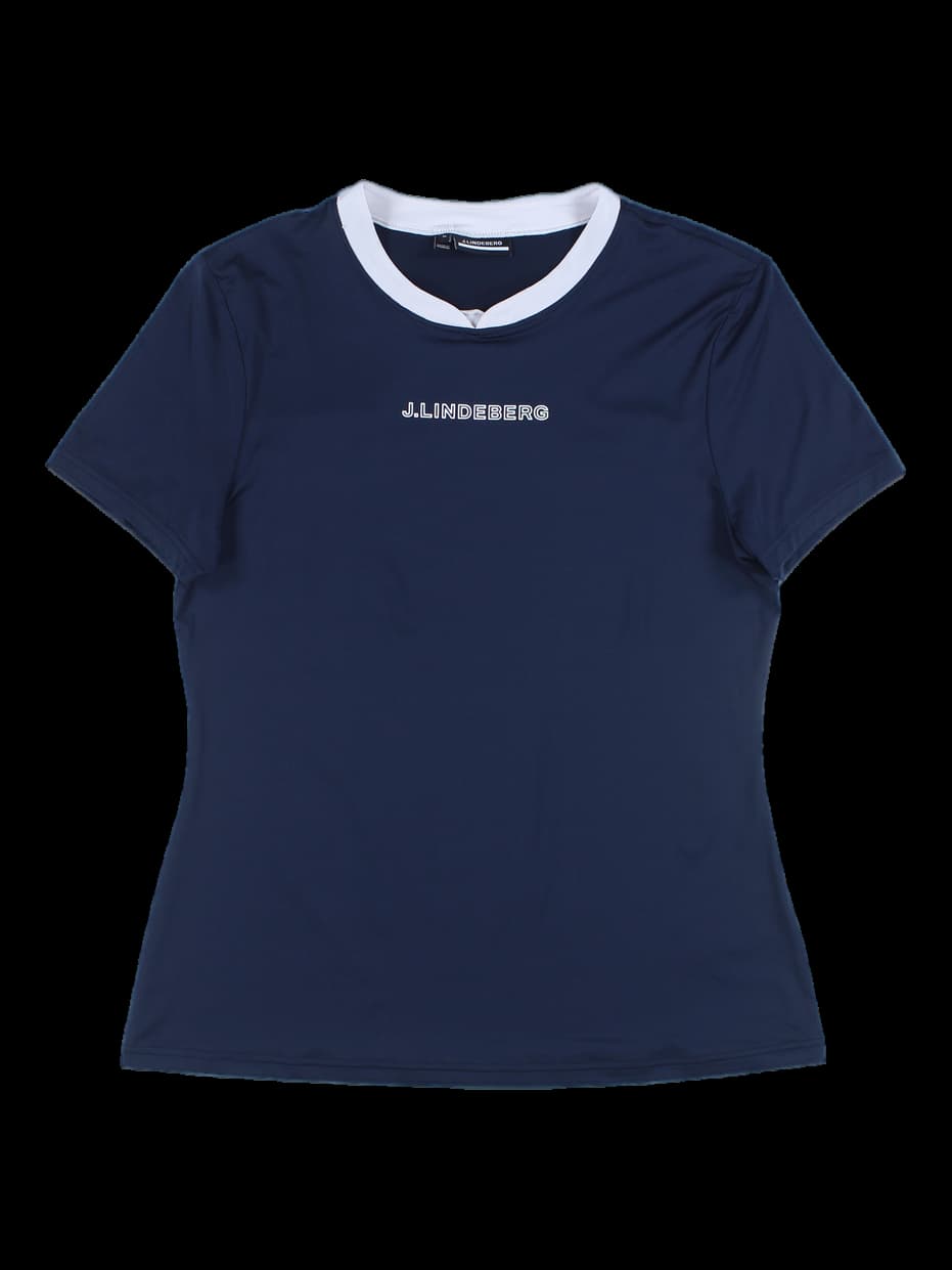 로고 포인트 반팔티