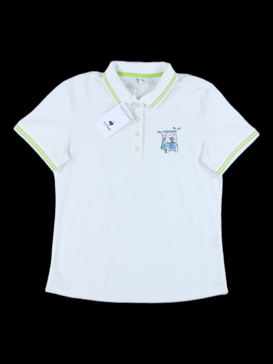 [새상품] 피케 반팔 카라티