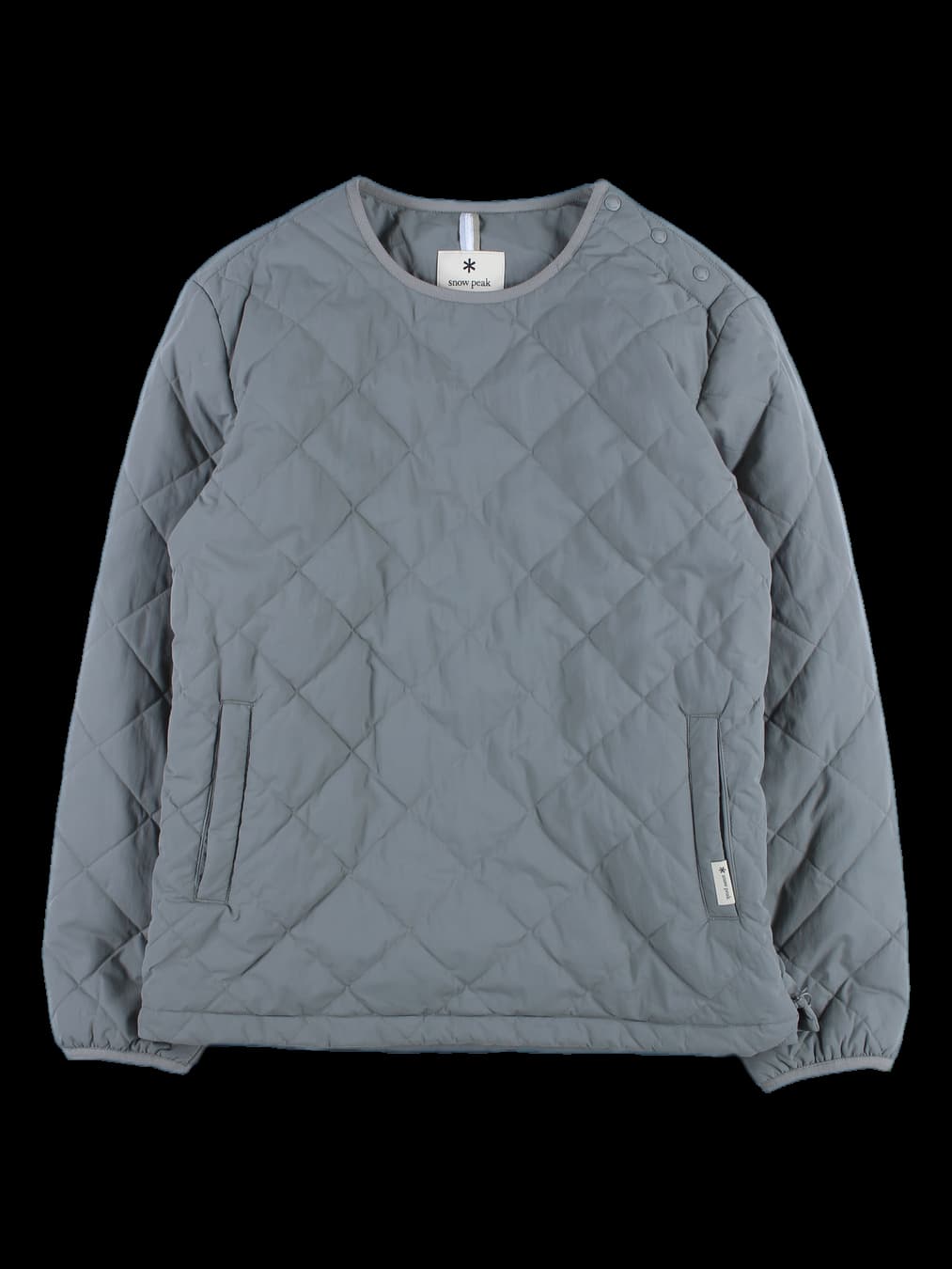 [남성] 퀼팅 패딩 긴팔티