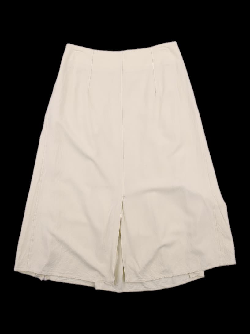 플리츠 슬릿 스커트