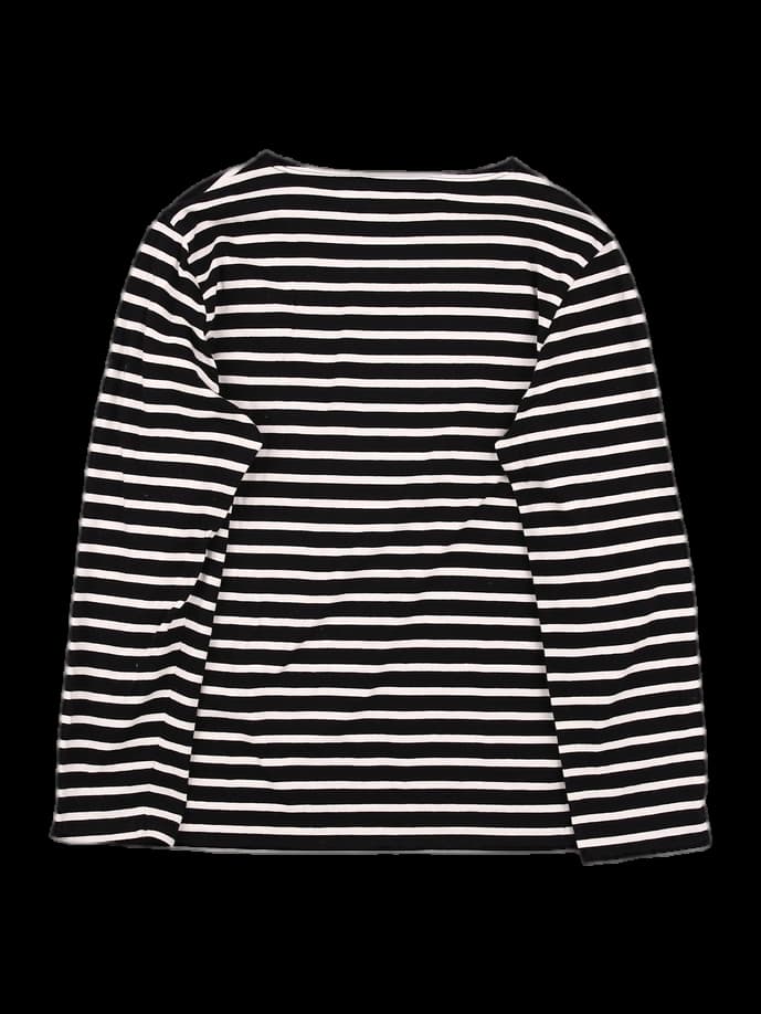 스트라이프 긴팔 티셔츠