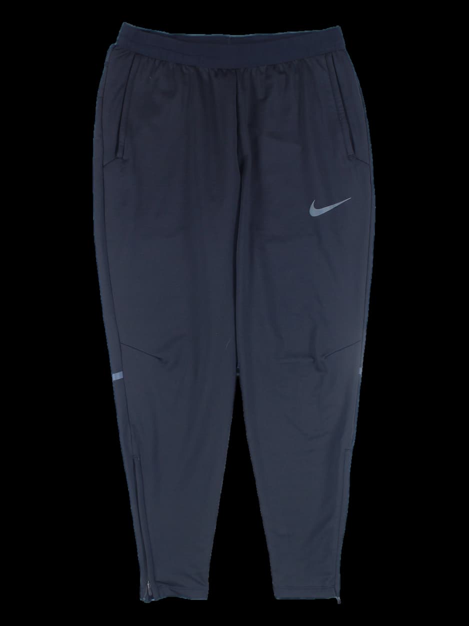 [남성] 밴딩 지퍼 롱 팬츠