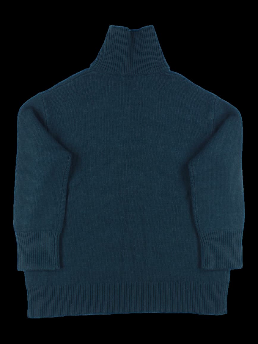 레터링 터틀 니트