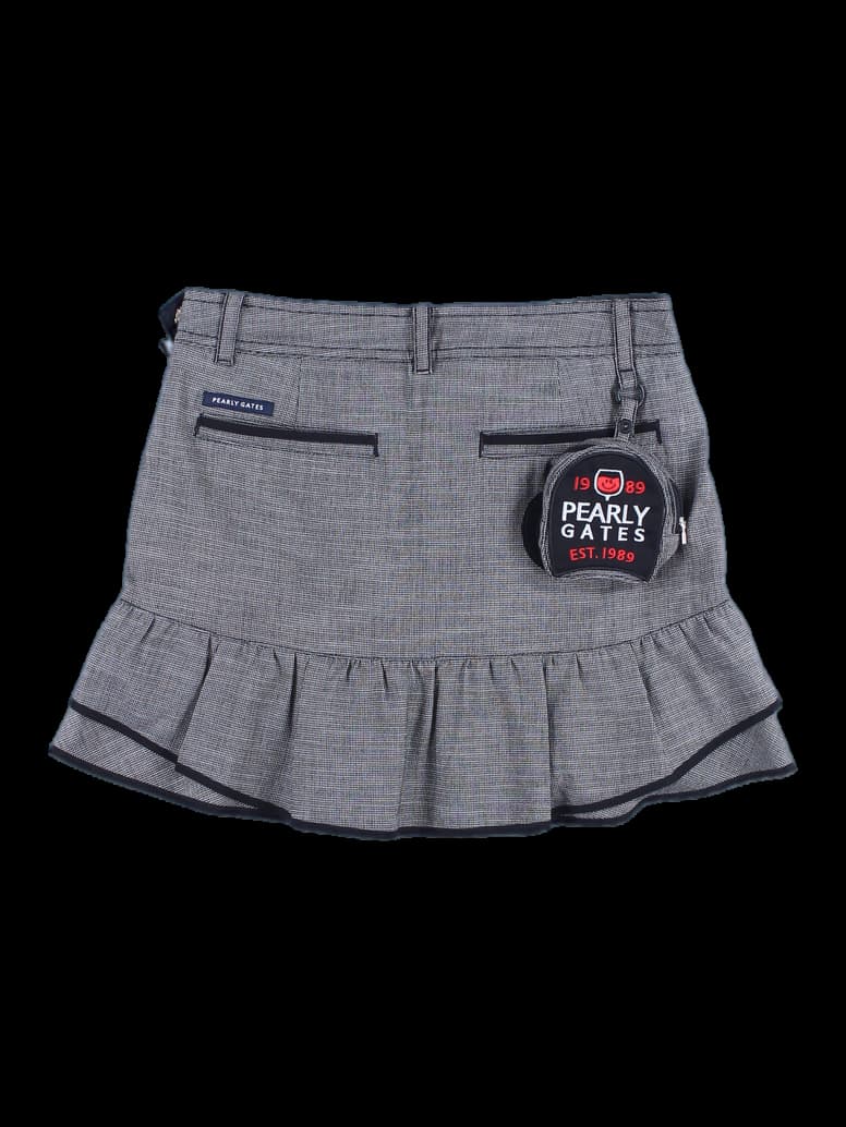 [새상품] 플리츠 믹스 큐롯 스커트