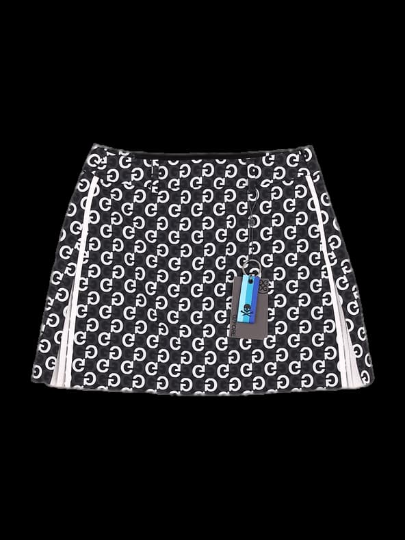 [새상품] 로고 패턴 골프 스커트