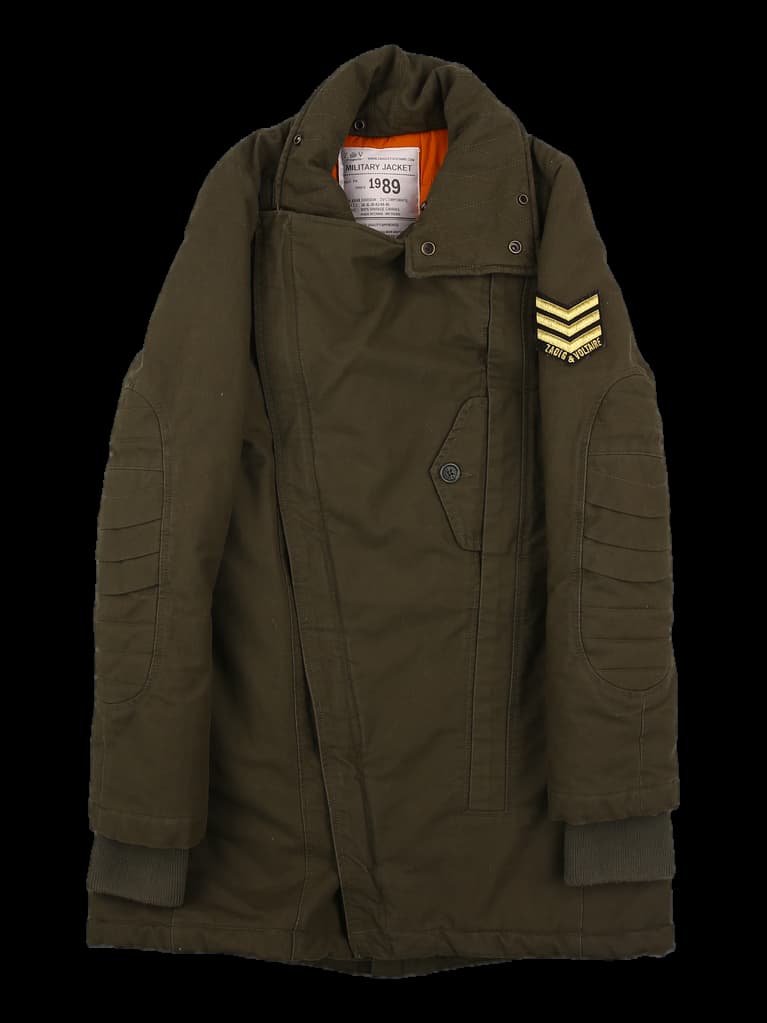 누빔 야상 점퍼