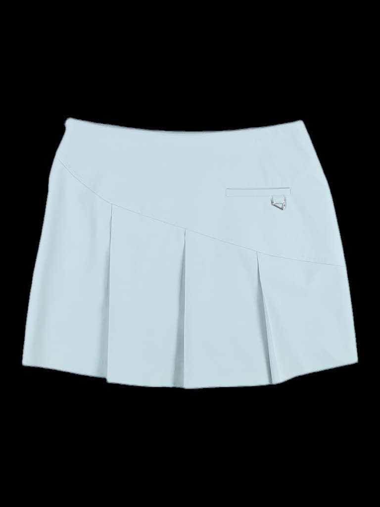 스트레치 플리츠 스커트