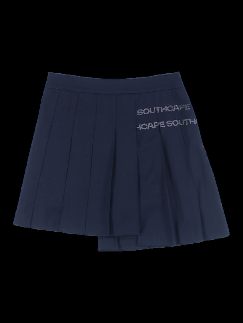 플리츠 미니 스커트