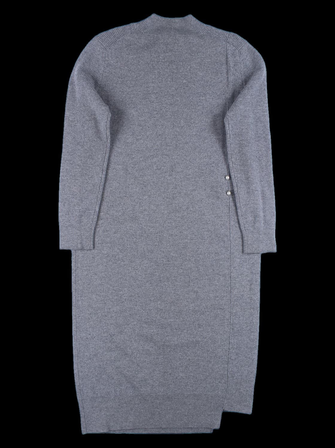 절개 롱 니트 원피스