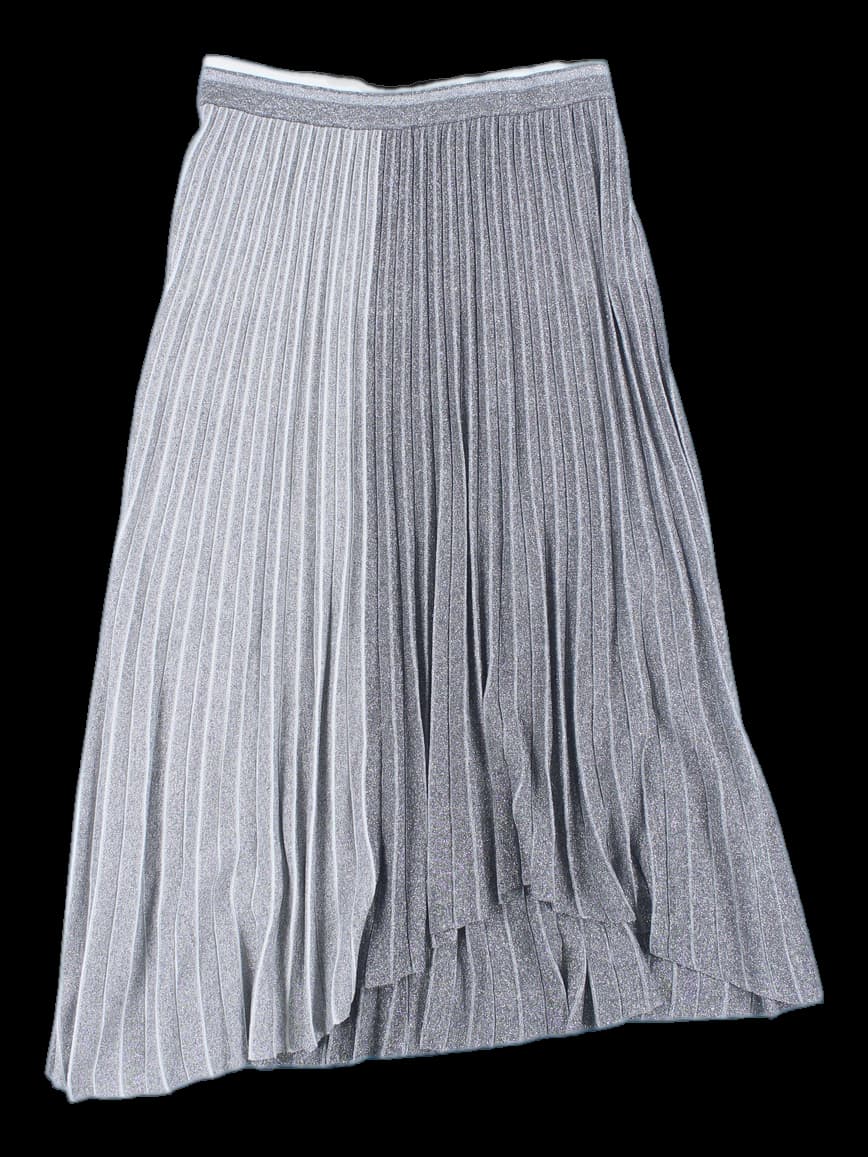 밴딩 펄 플리츠 스커트