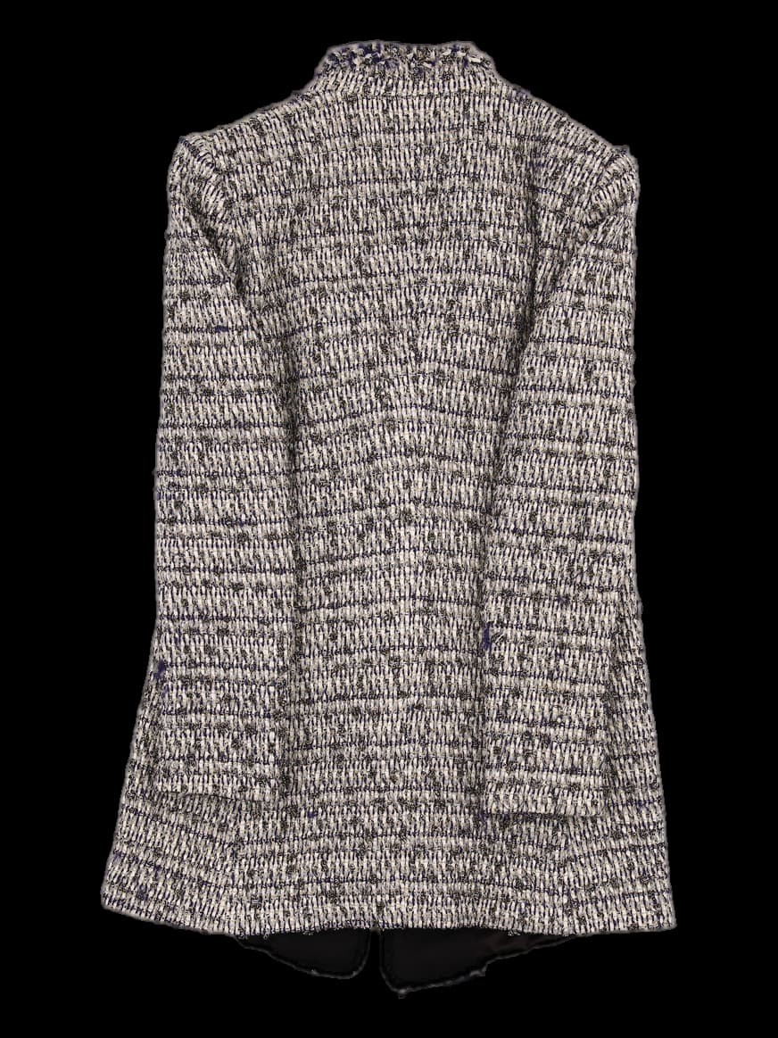 트위드 카라 자켓