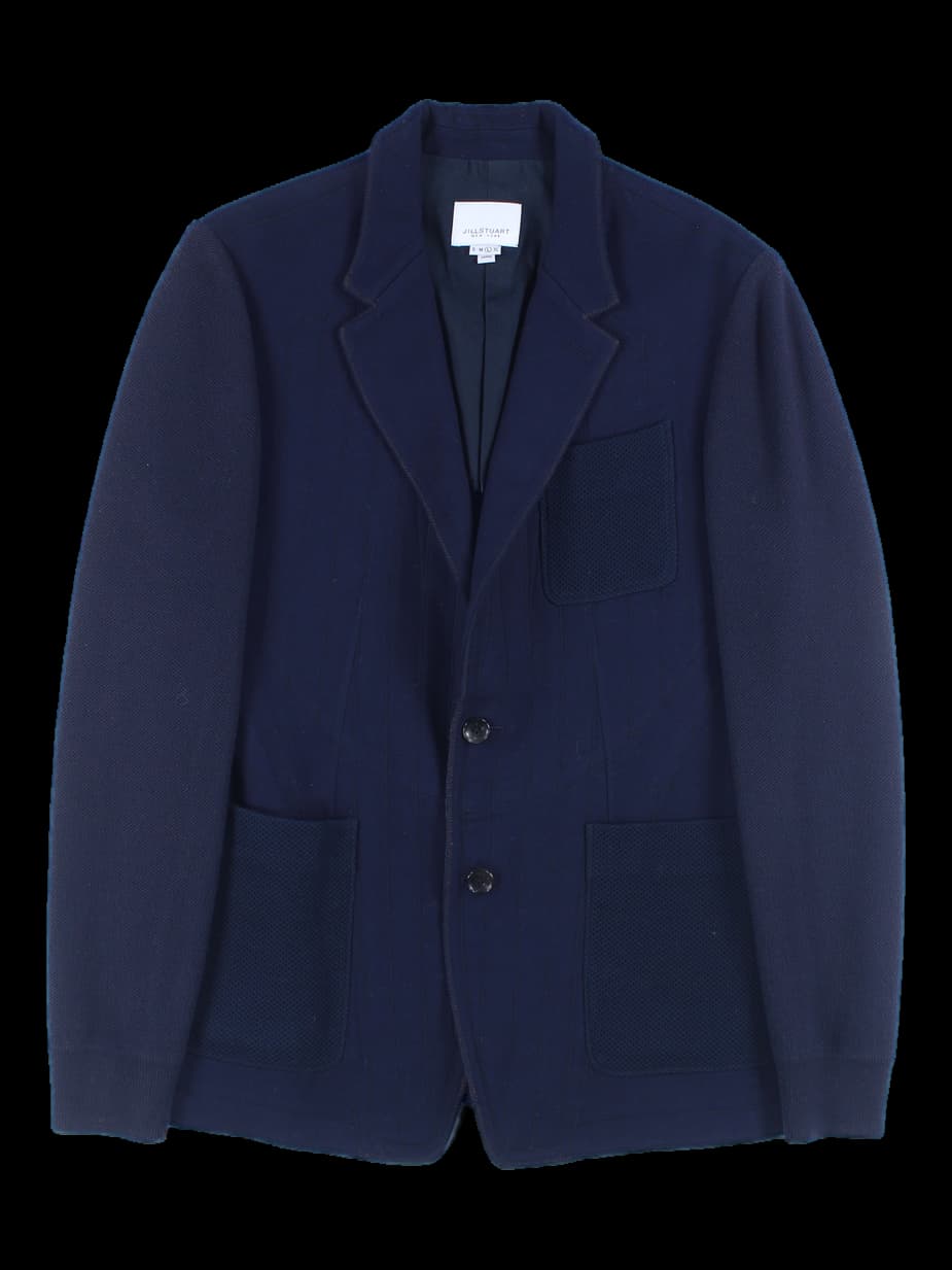 [남성] 니트 배색 자켓