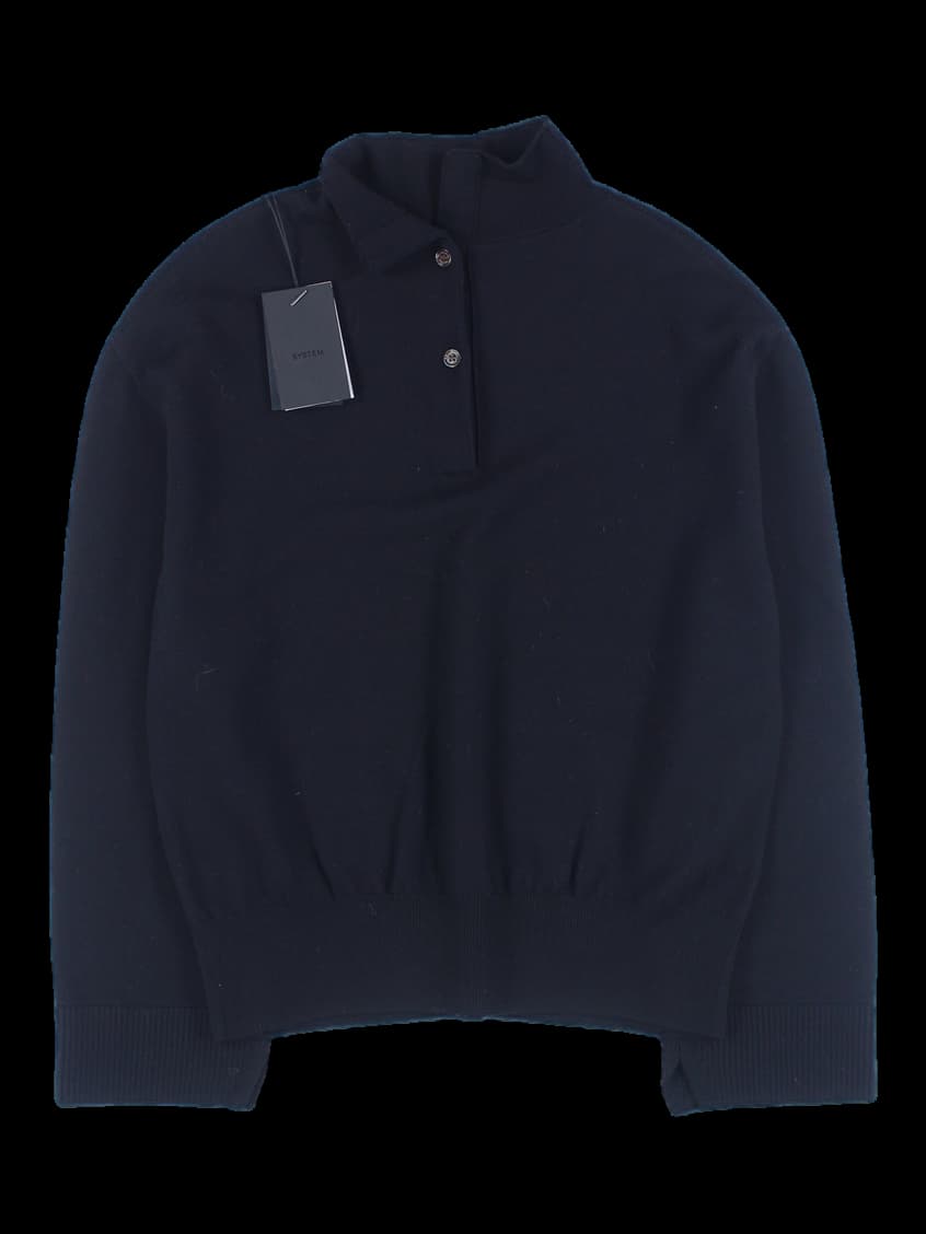 [새상품] 카라 긴팔 니트