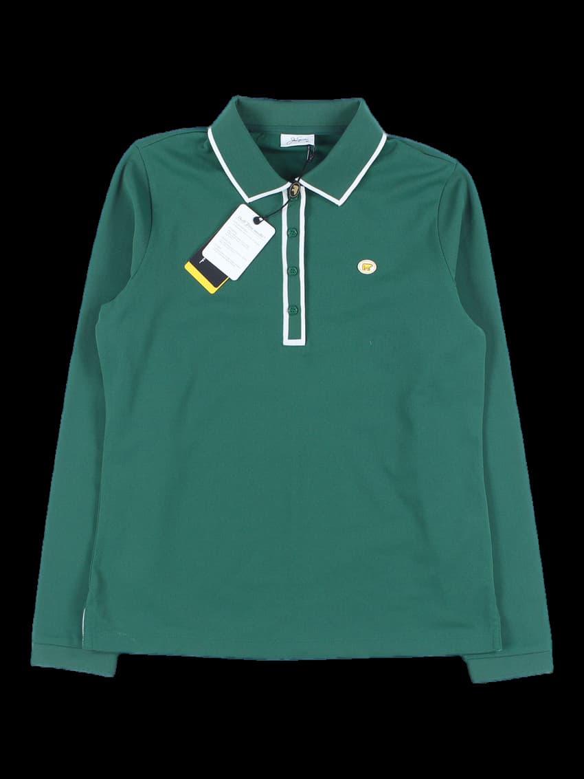 [남성][새상품] 카라 긴팔 티셔츠