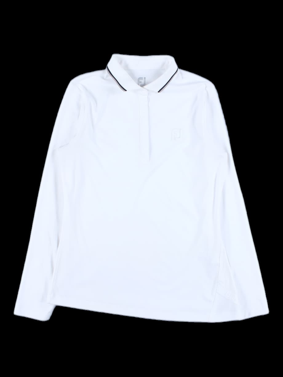 스트레치 카라 긴팔 티셔츠