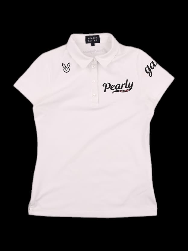 카라 슬릿 반팔 티셔츠