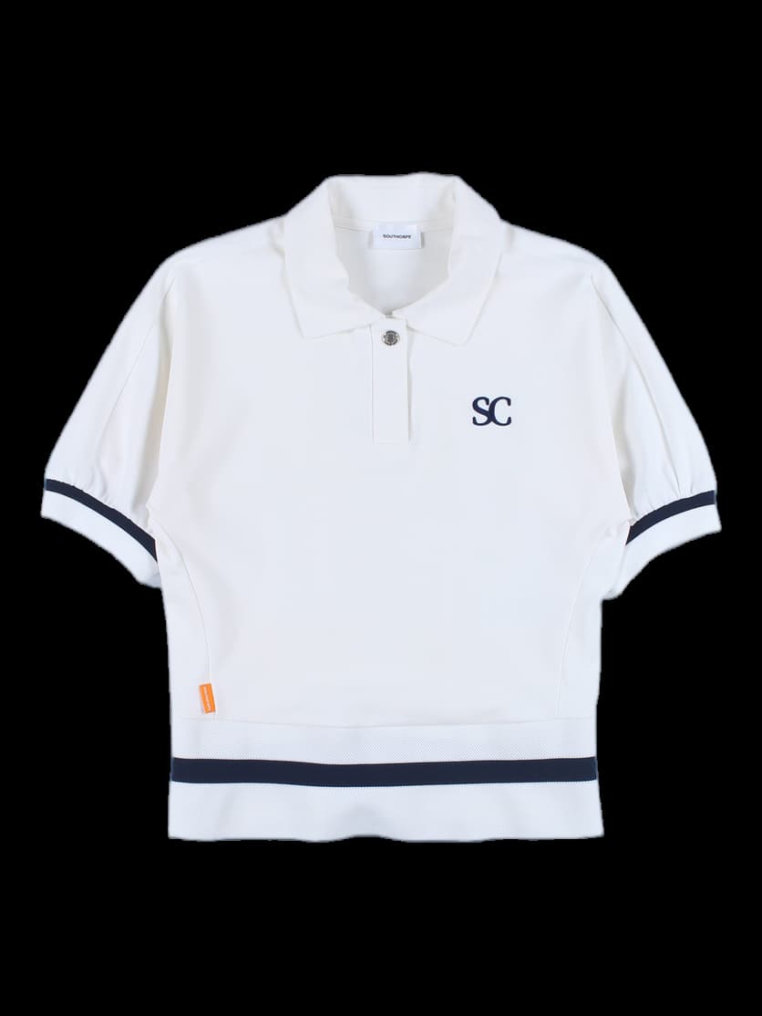 피케 래글런 반팔 티셔츠