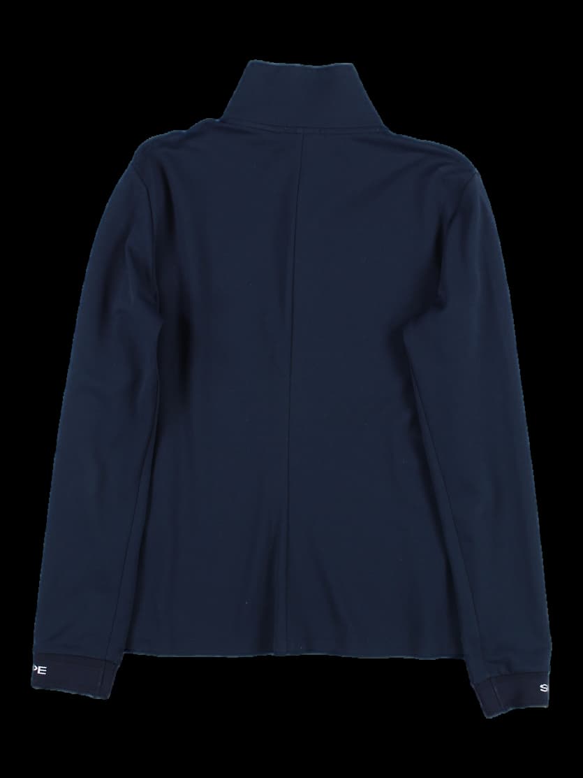 피케 집업 긴팔 티셔츠