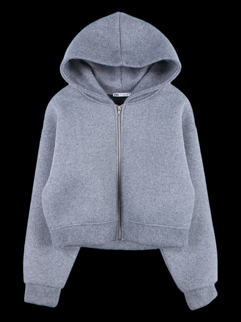 후드 긴팔 점퍼