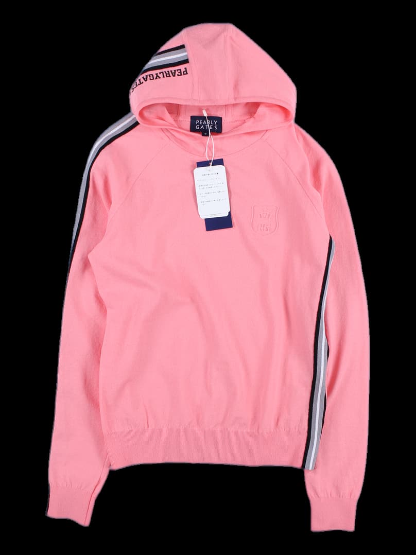 [새상품] 후드 니트 티셔츠