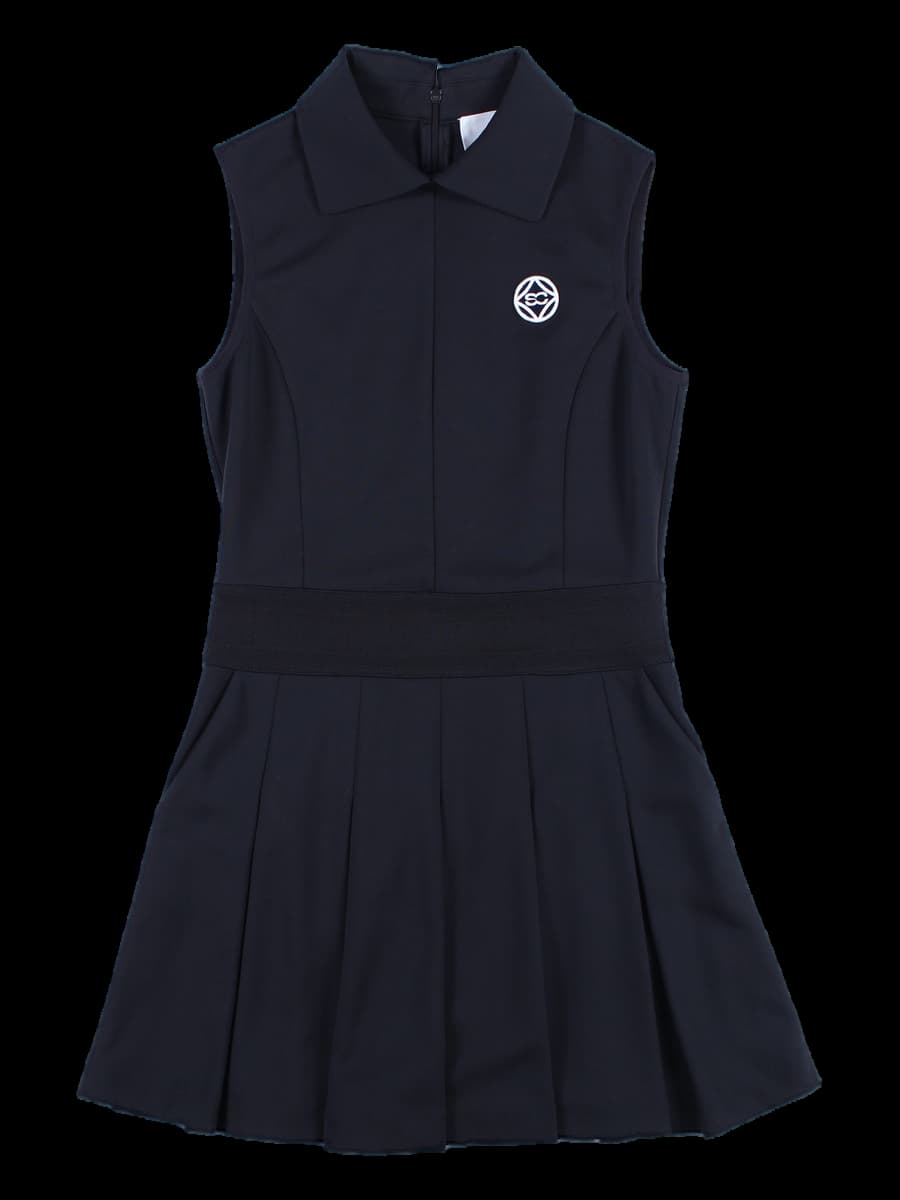 스트레치 플리츠 스커트