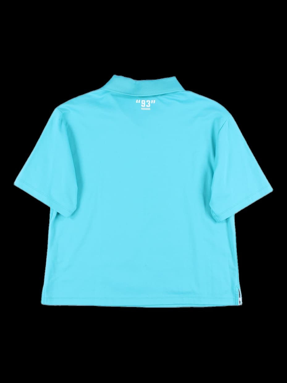 카라 브이넥 티셔츠