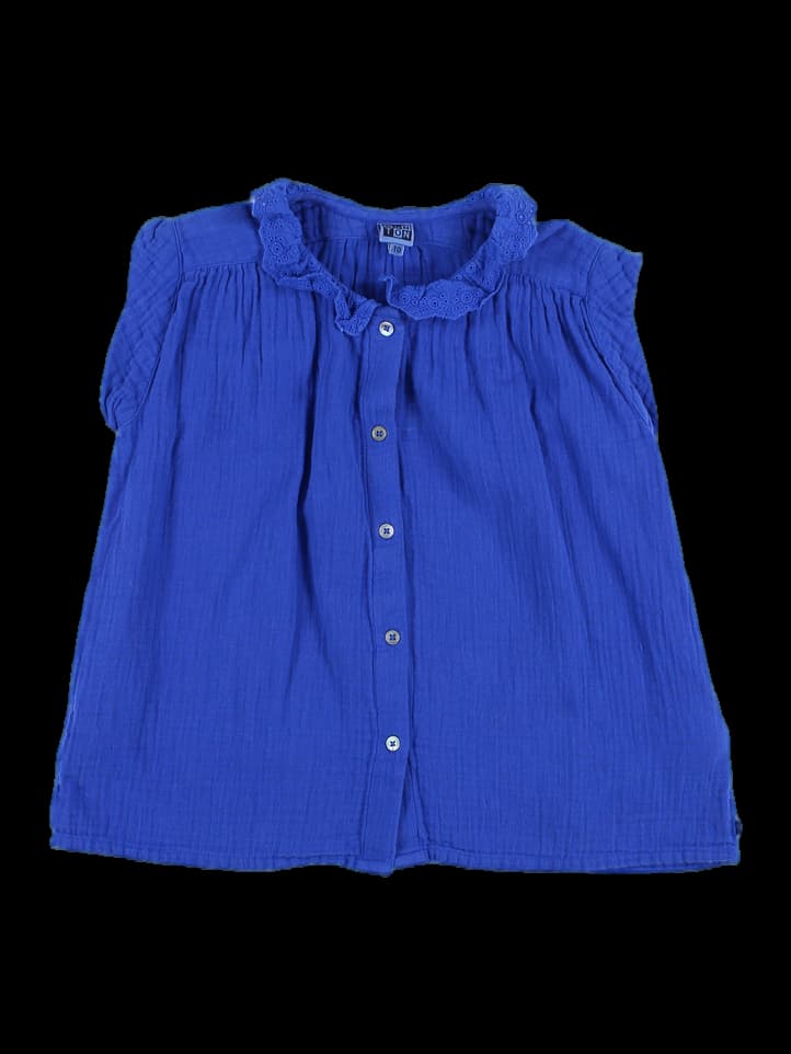 [키즈] 블라우스 반팔티