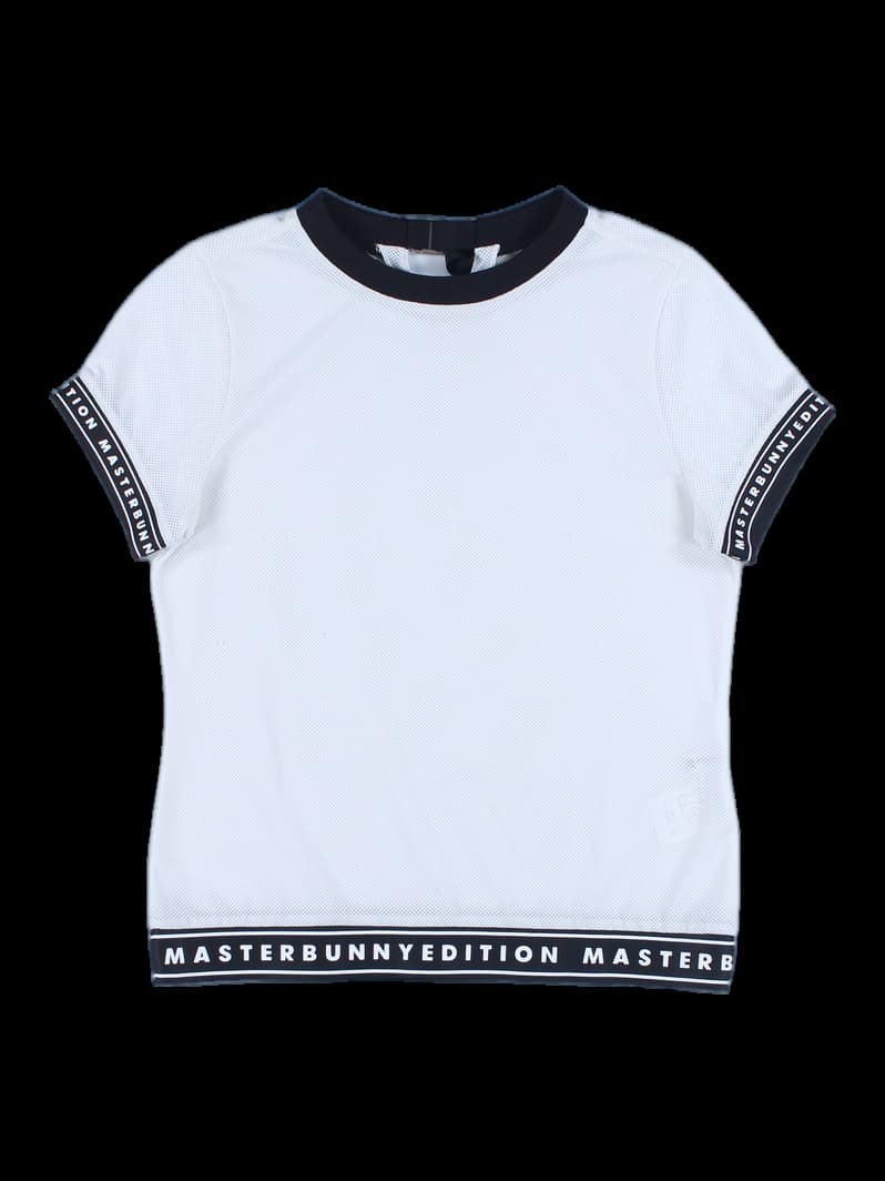 라운드넥 메쉬 티셔츠