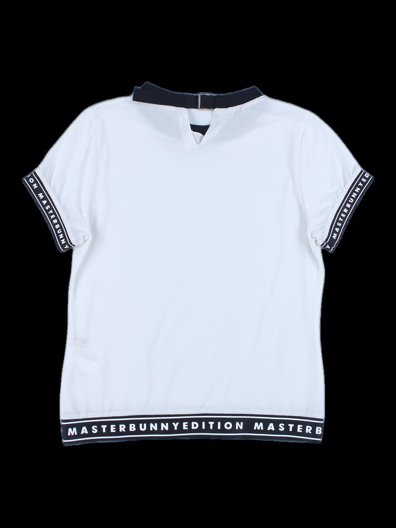 라운드넥 메쉬 티셔츠