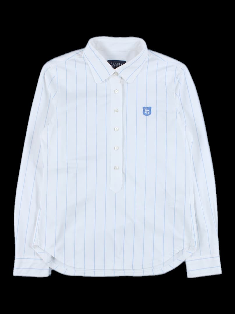 카라 스트라이프 티셔츠