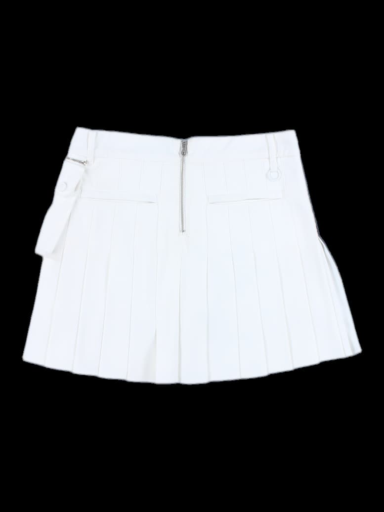 핀턱 주름 스커트