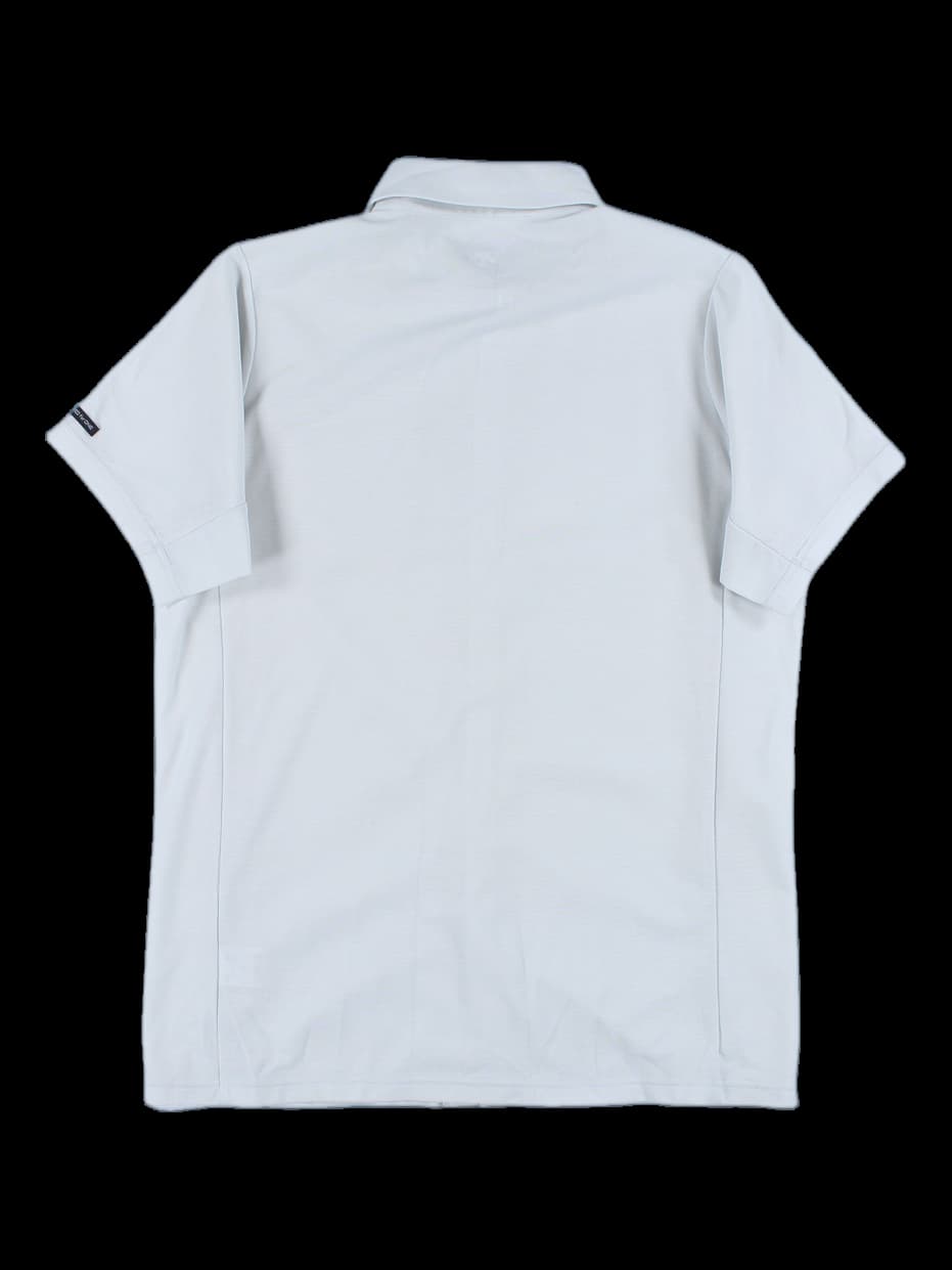 [남성] 컬러 포인트 반팔 카라 티