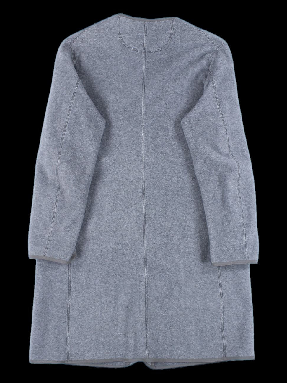 기모 버튼 롱 점퍼