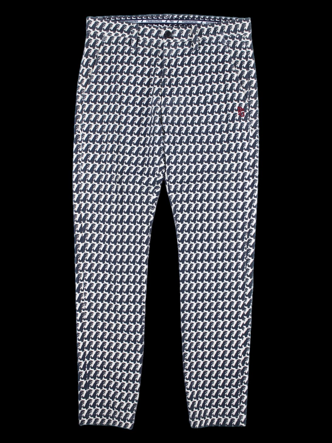 [남성] 사이드 주머니 공룡 패턴 바지