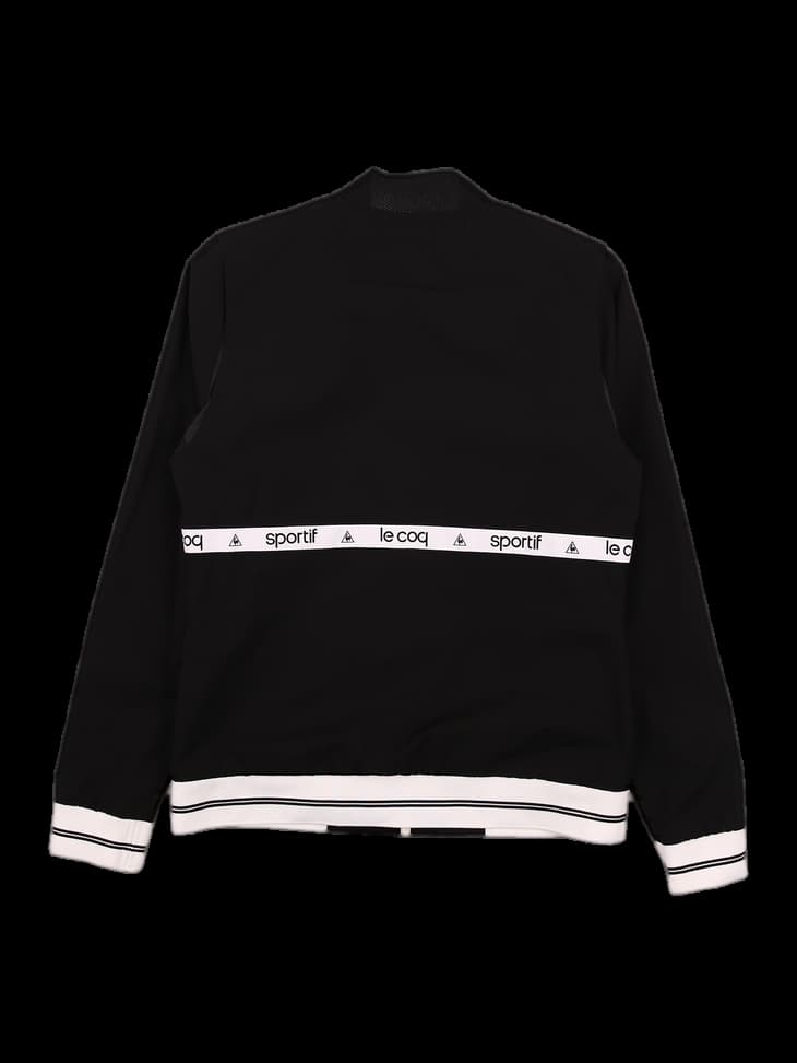 로고 포인트 긴팔 점퍼