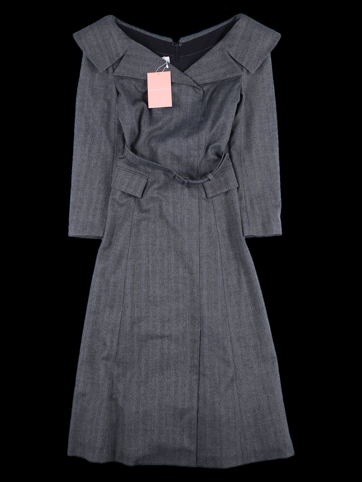 [새상품] 슬리브 롱 원피스