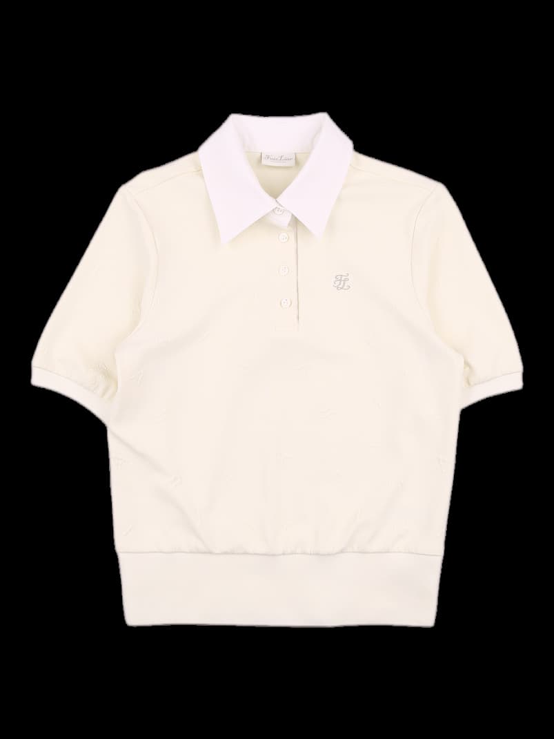 카라 반팔 티셔츠