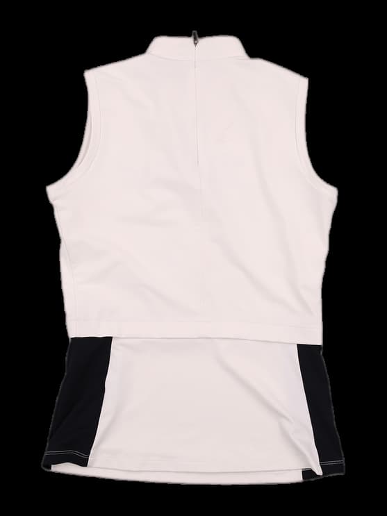 반하이넥 민소매 티셔츠