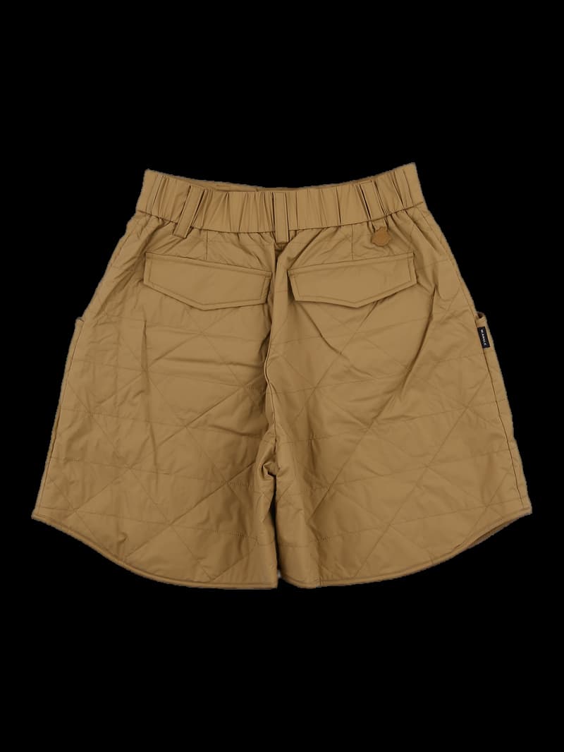 패딩 숏 팬츠