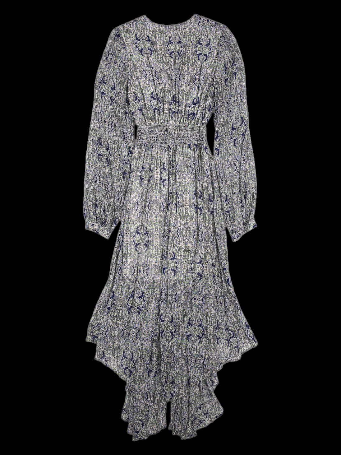 플라워 언발란스 원피스