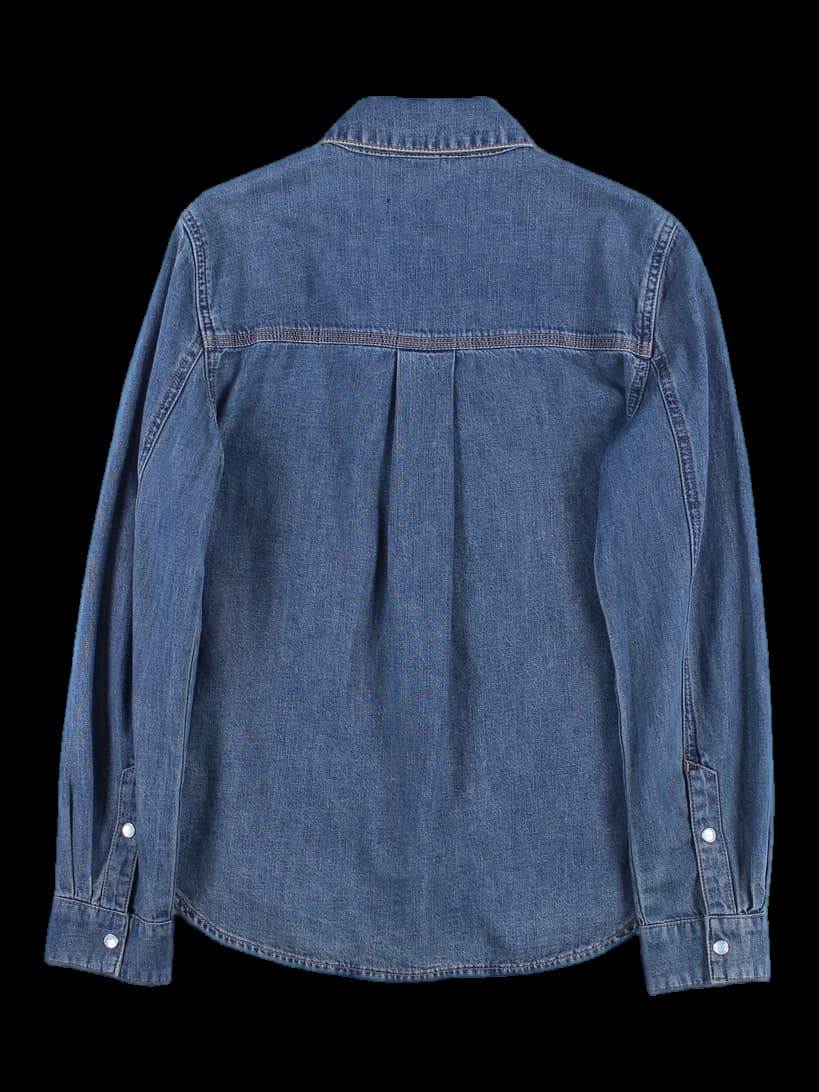데님 셔츠