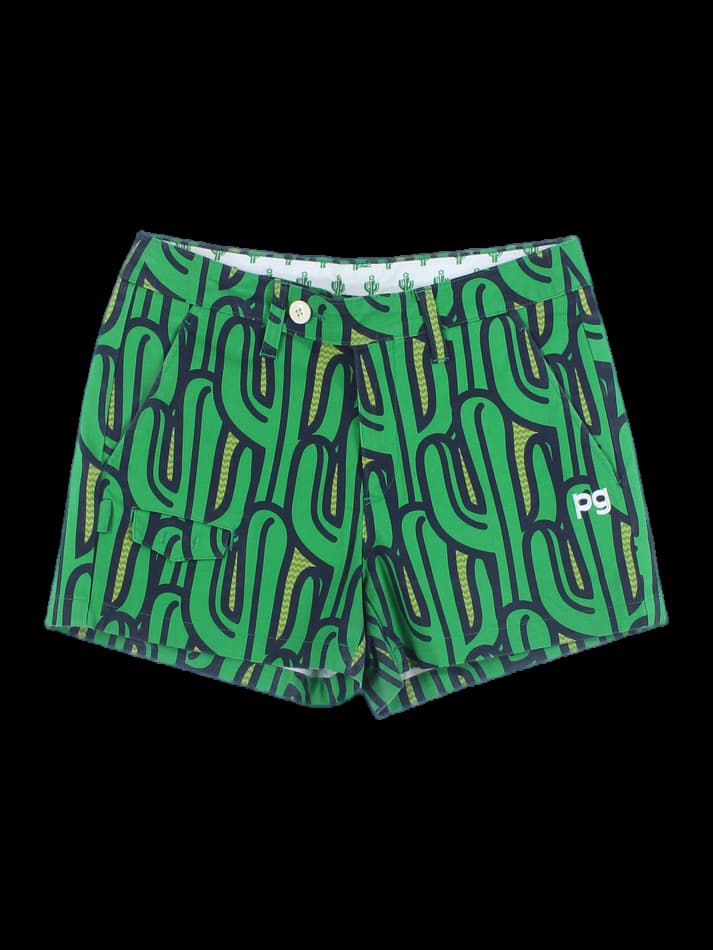 선인장 프린트 반바지