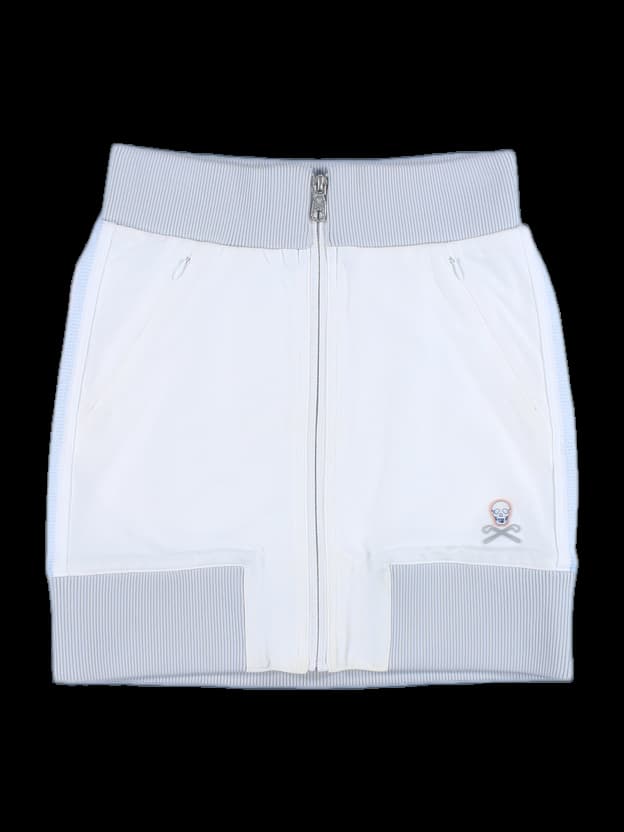 밴딩 집업 스커트