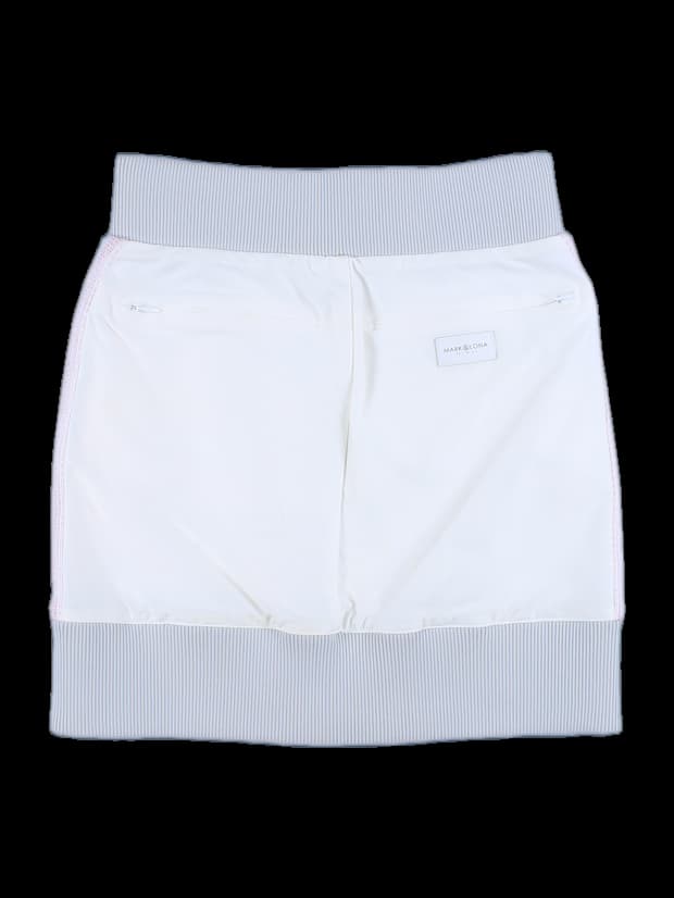 밴딩 집업 스커트