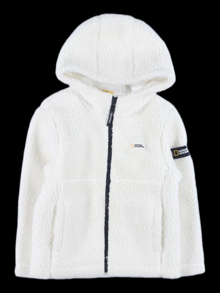 [키즈] 후드 후리스 퍼 점퍼